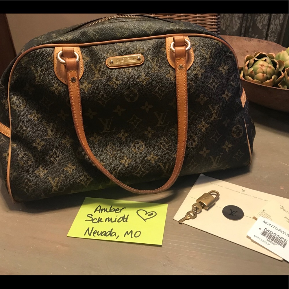 SOLD Louis Vuitton Montorguiel GM